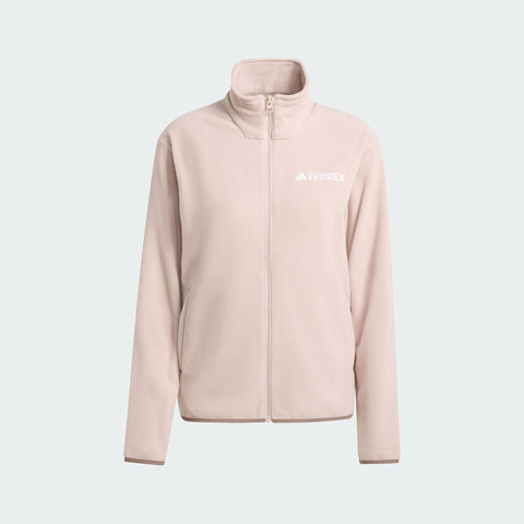 adidas阿迪达斯2026女子W MT ESS FZ FL针织无帽外套KB2195