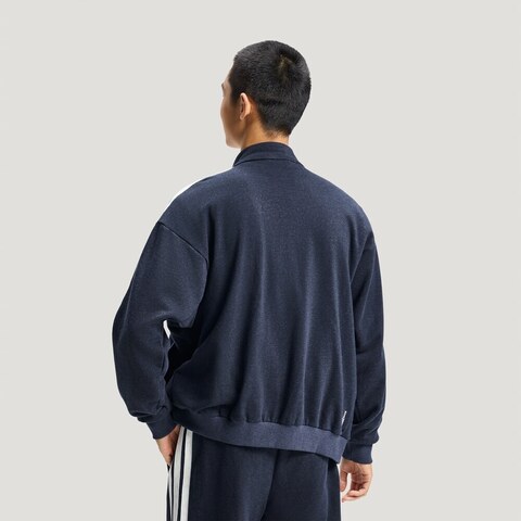 adidas阿迪达斯2026男子ST 3ST DENIM TT针织无帽外套KR2487