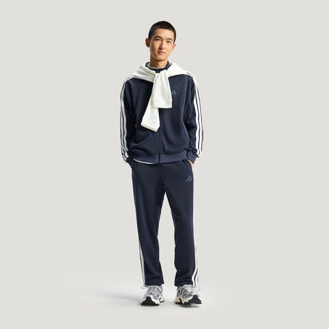 adidas阿迪达斯2026男子ST 3ST DENIM TT针织无帽外套KR2487
