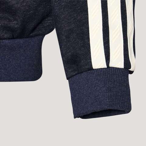 adidas阿迪达斯2026男子ST 3ST DENIM TT针织无帽外套KR2487