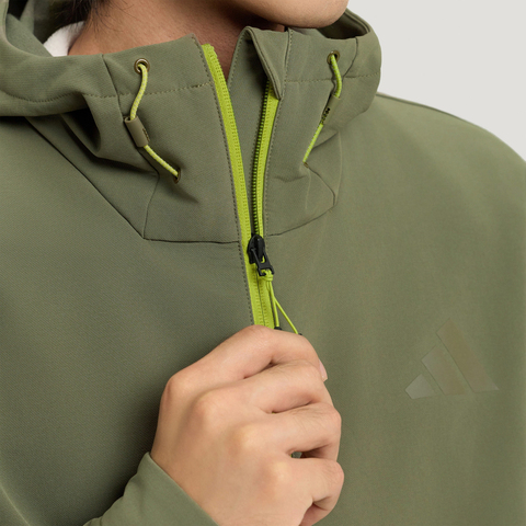 adidas阿迪达斯2026男子MT CW SFTS J梭织连帽外套KQ5550