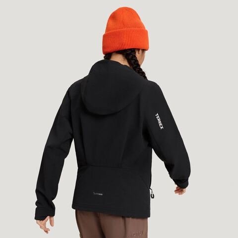 adidas阿迪达斯2026女子MT W CW SFTS J梭织连帽外套KC6990