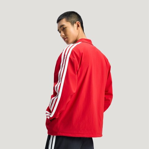 adidas阿迪达斯2026男子ST 3ST COACH J梭织无帽外套KR2501
