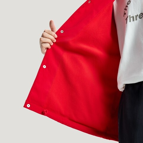 adidas阿迪达斯2026男子ST 3ST COACH J梭织无帽外套KR2501