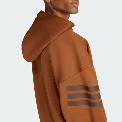 adidas阿迪达斯2026男子M FI 3S HD针织连帽卫衣KD5215