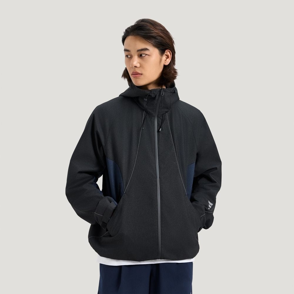 Adidas FOS阿迪先锋运动2026男子FOS M WV DN JKT梭织连帽外套KG0736