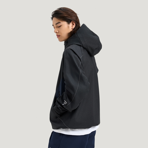 Adidas FOS阿迪先锋运动2026男子FOS M WV DN JKT梭织连帽外套KG0736