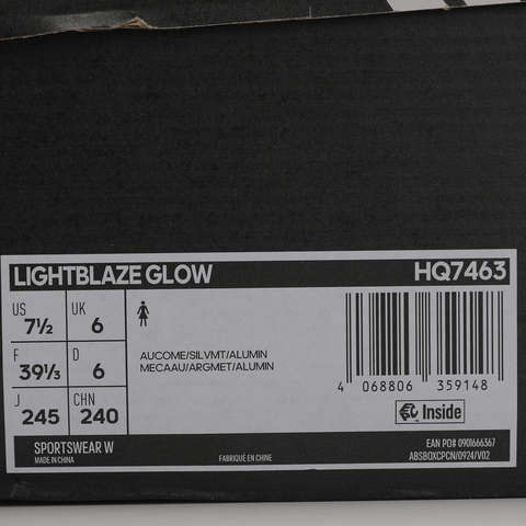 adidas阿迪达斯2026女子LIGHTBLAZE GLOWSPW FTW-跑步HQ7463