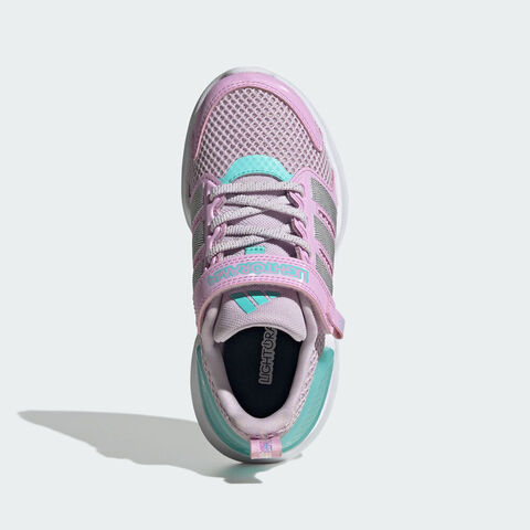 Adidas Kids阿迪儿童2026女小童LIGHTORAMA RNR EL C女训童装HQ9254