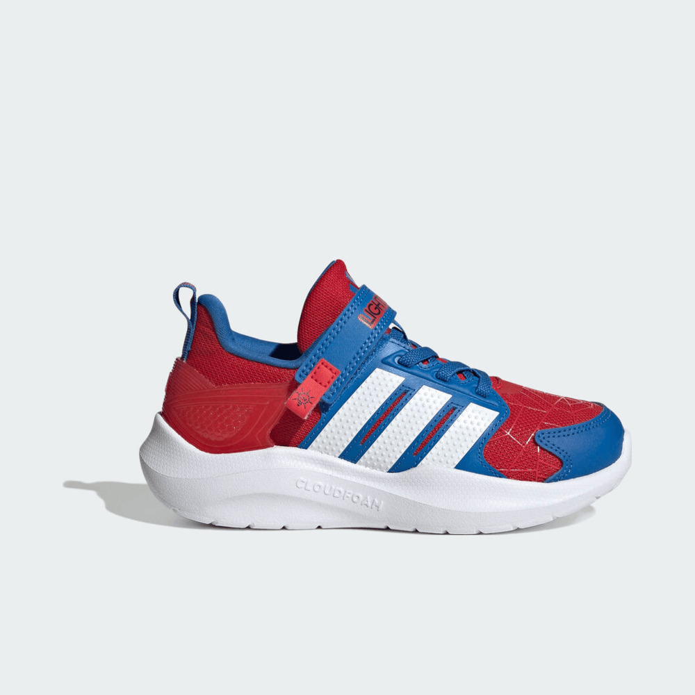 Adidas Kids阿迪儿童2026男小童LIGHTORAMA RNR SPIDER-MAN EL C男训童装JR2334