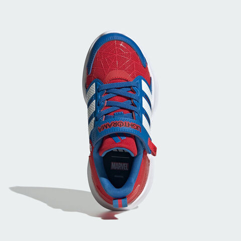 Adidas Kids阿迪儿童2026男小童LIGHTORAMA RNR SPIDER-MAN EL C男训童装JR2334