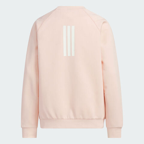 Adidas Kids阿迪儿童2026女大童JK KN CREW针织无帽卫衣KG5953