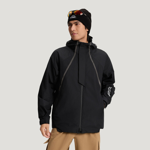 adidas阿迪达斯2026男子XPL GTX WIND J梭织连帽外套KD4385