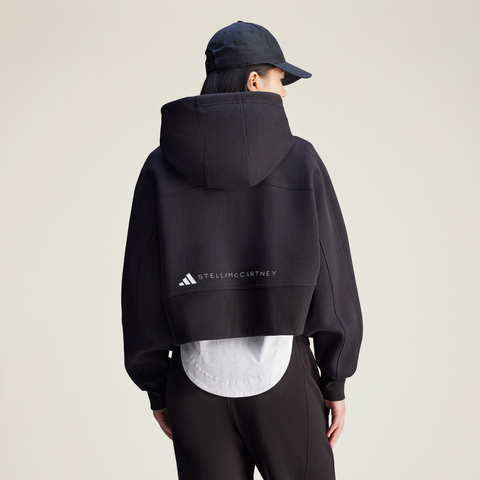 adidas阿迪达斯2026女子aSMC CRO HOODIE针织连帽外套JD8107