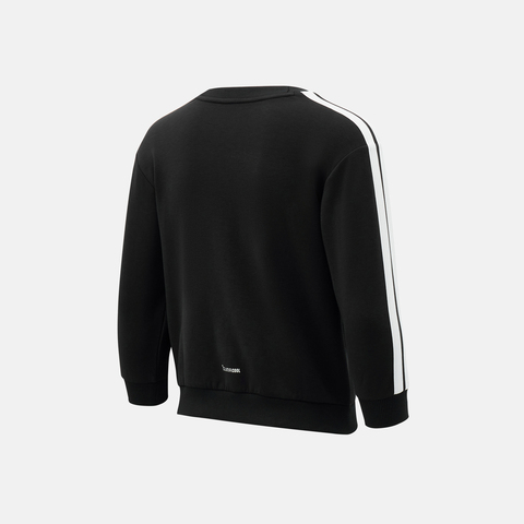 Adidas Kids阿迪儿童2026男大童JK EPP KN CREW针织无帽卫衣KW1207