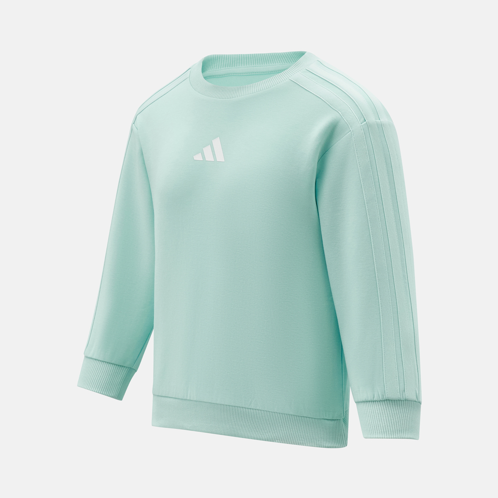 Adidas Kids阿迪儿童2026女大童JK EPP KN CREW针织无帽卫衣KW1294