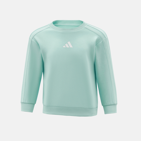 Adidas Kids阿迪儿童2026女大童JK EPP KN CREW针织无帽卫衣KW1294