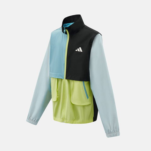 Adidas Kids阿迪儿童2026男小童LK WV JKT梭织无帽外套KH0237