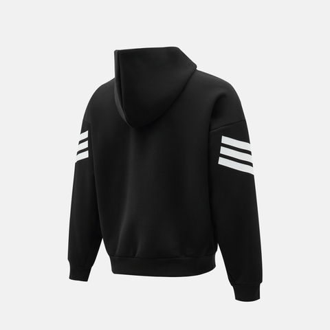 adidas阿迪达斯2026男子M FI 3S FZ针织连帽外套JD4827