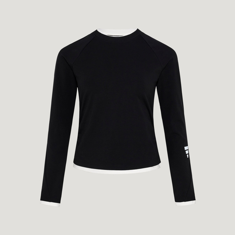 Adidas FOS阿迪先锋运动2026女子FOS W TEE LS2针织无领长TKU5428