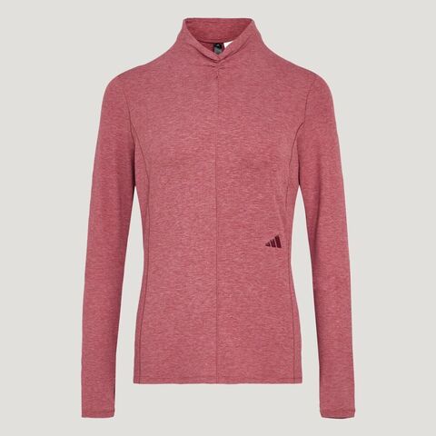 adidas阿迪达斯2026女子LS TEE针织无领长THY2118