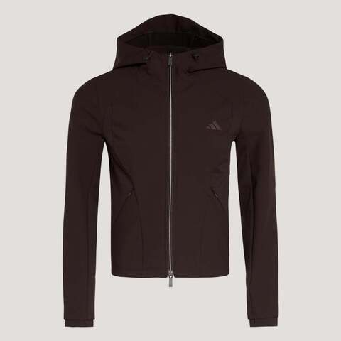 adidas阿迪达斯2026女子SFL SSHELL JKT针织连帽外套KH2669