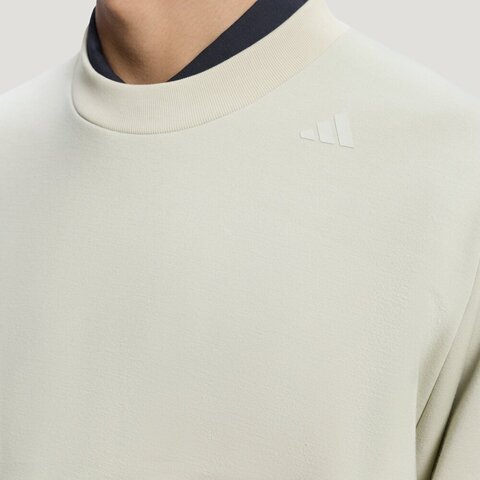 adidas阿迪达斯2026男子WUZONG WEN CREW针织无帽卫衣KG0803