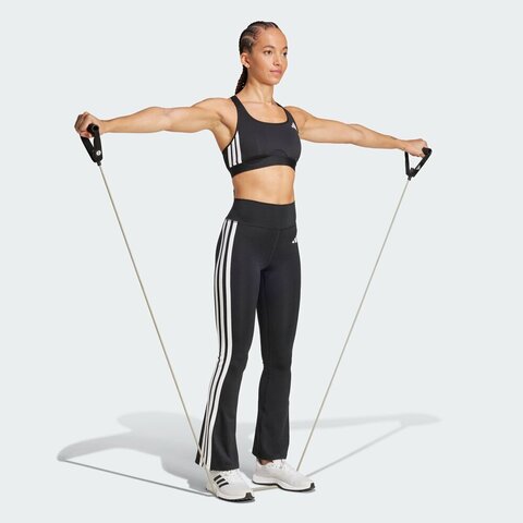 adidas阿迪达斯2026女子OPT ESS 3S FLAR紧身长裤JD6544