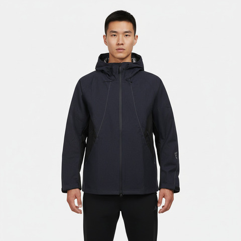 Adidas FOS阿迪先锋运动2026男子FOS M WV DN JKT梭织连帽外套KG0737