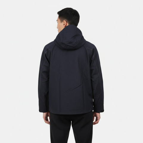 Adidas FOS阿迪先锋运动2026男子FOS M WV DN JKT梭织连帽外套KG0737