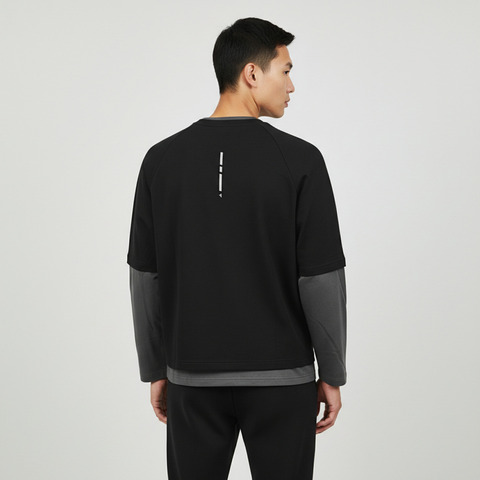 Adidas FOS阿迪先锋运动2026男子FOS M TEE LS针织无领长TKU5302