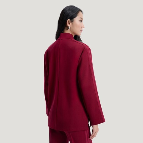 adidas阿迪达斯2026女子SUIT JACKET针织无帽外套HY2111