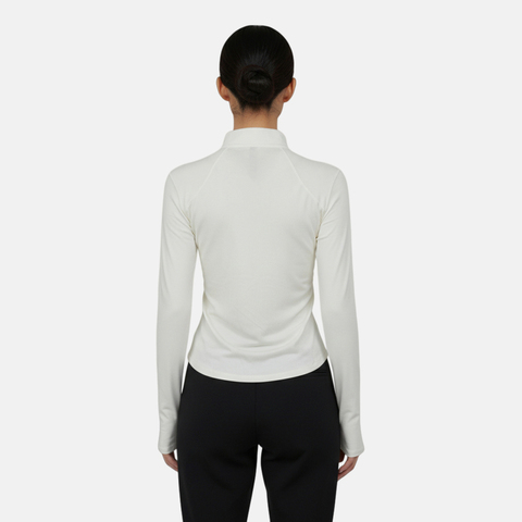 adidas阿迪达斯2026女子SFL LS TEE针织无领长TKH2642