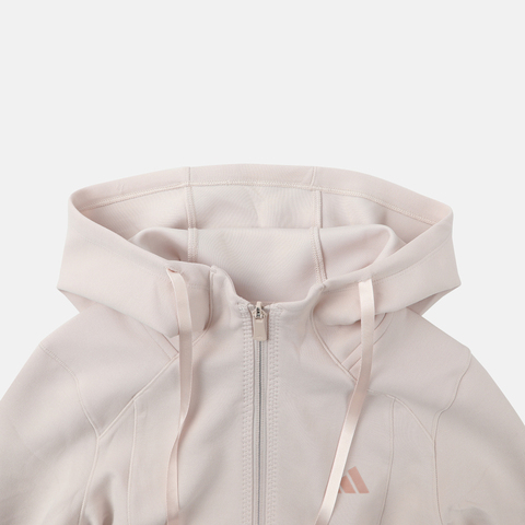 adidas阿迪达斯2026女子SFL SLIM JKT针织连帽外套KH2701