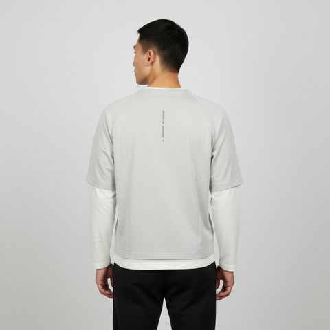 Adidas FOS阿迪先锋运动2026男子FOS M TEE LS针织无领长TKU5304