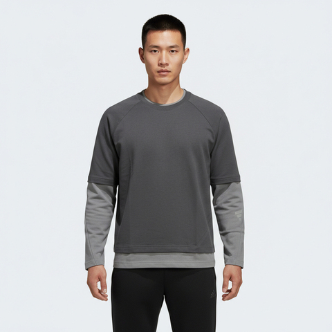 Adidas FOS阿迪先锋运动2026男子FOS M TEE LS针织无领长TKU5303