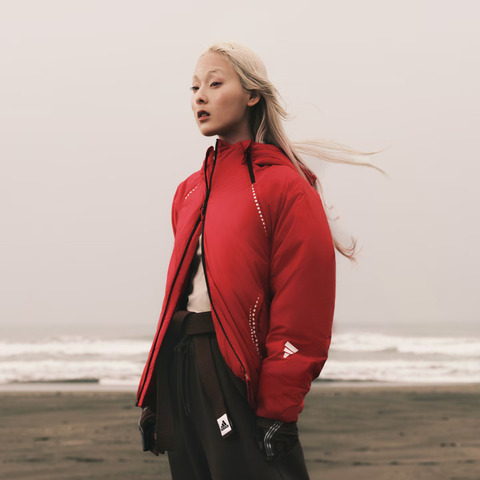 Adidas FOS阿迪先锋运动2026女子FOS W PAD JKT薄棉服KV4863