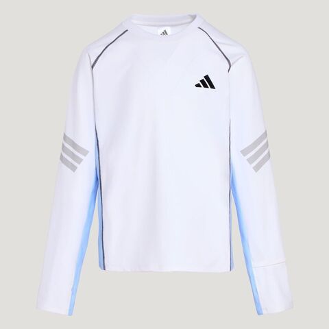 Adidas Kids阿迪儿童2026男大童JK PE LS TEE针织无领长TKG5964