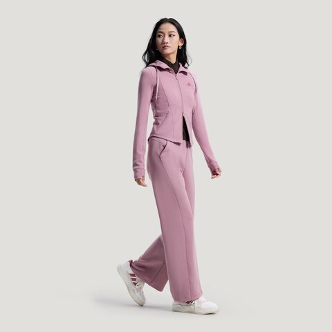 adidas阿迪达斯2026女子SFL SLIM JKT针织连帽外套KH2700