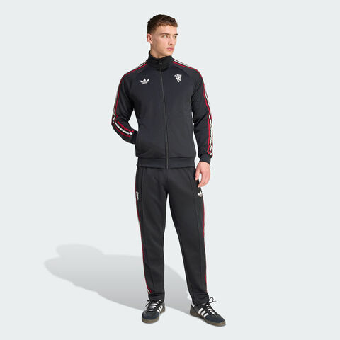 adidas阿迪达斯2026男子MUFC OG TT针织无帽外套JZ2230