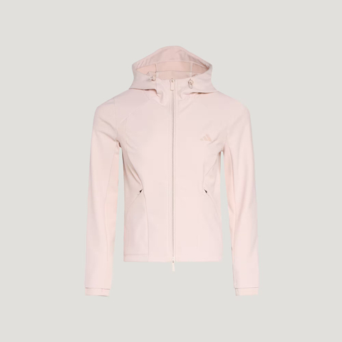 adidas阿迪达斯2026女子SFL SSHELL JKT针织连帽外套KH2670