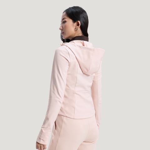 adidas阿迪达斯2026女子SFL SSHELL JKT针织连帽外套KH2670