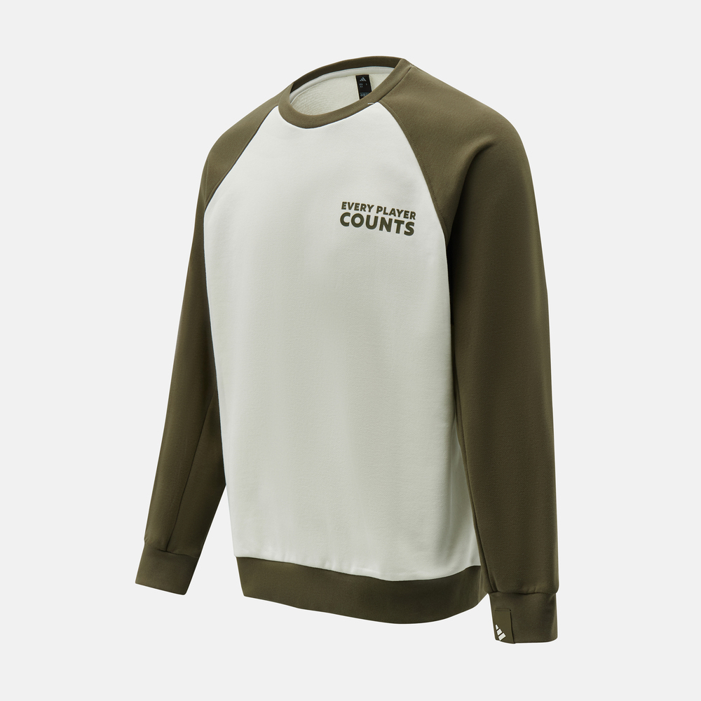 adidas阿迪达斯2026男子M VERBIAGE SWT针织无帽卫衣KB4871