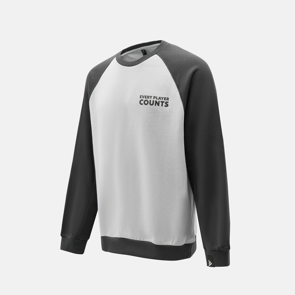 adidas阿迪达斯2026男子M VERBIAGE SWT针织无帽卫衣KB4873