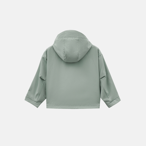 Adidas Kids阿迪儿童2026男大童JK WV JKT梭织连帽外套KW1199