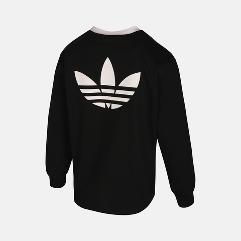 Adidas Kids阿迪儿童2026男大童JK LS TEE针织无领长TKW9607