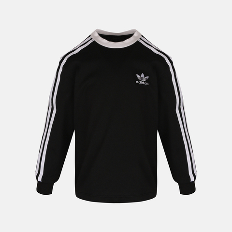 Adidas Kids阿迪儿童2026男大童JK LS TEE针织无领长TKW9607