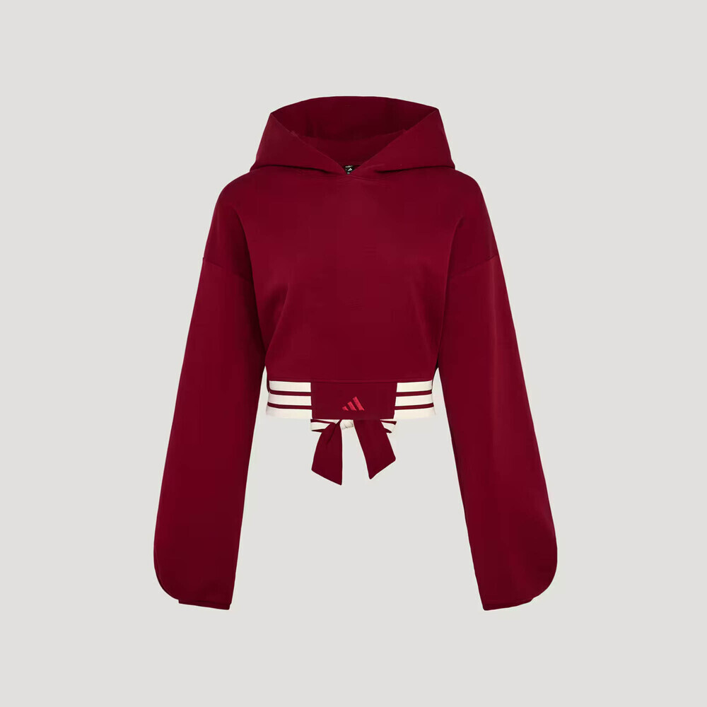 adidas阿迪达斯2026女子SWEAT HOODY针织连帽外套KX4643