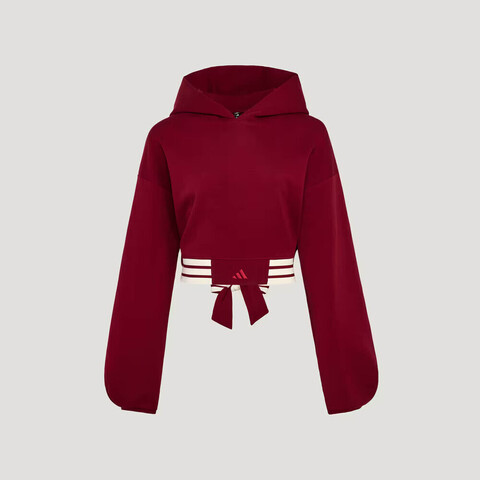 adidas阿迪达斯2026女子SWEAT HOODY针织连帽外套KX4643