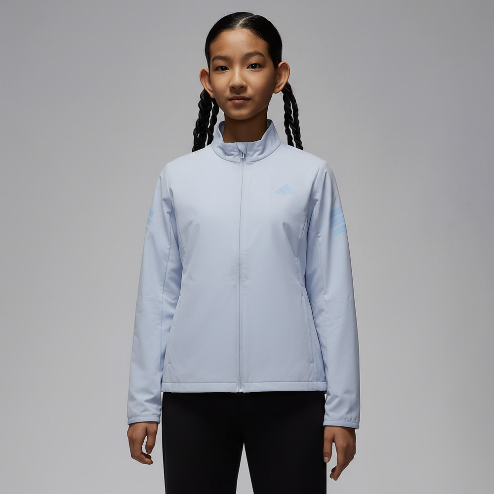 Adidas Kids阿迪儿童2026女大童JG PE WV JKT梭织无帽外套KS8093